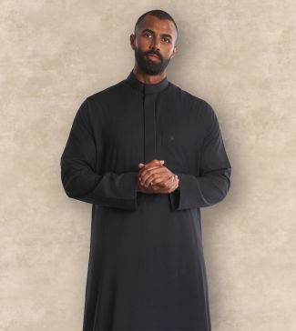 ثوب ملون شتوي كاجوال