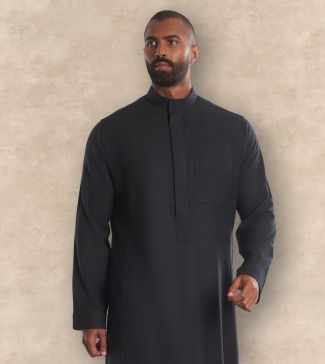 ثوب ملون شتوي كاجوال