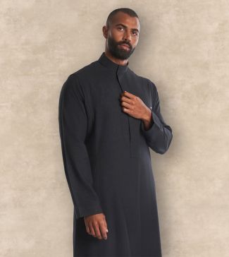 ثوب ملون شتوي كاجوال