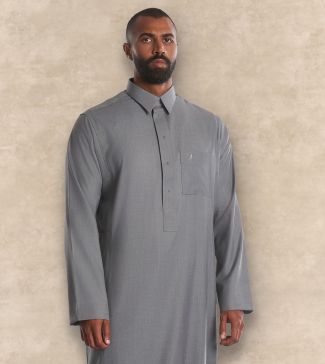 ثوب ملون شتوي