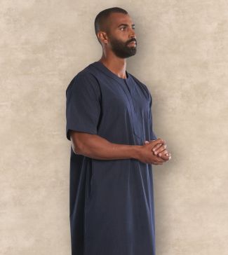 جلابية بأكمام قصيرة
