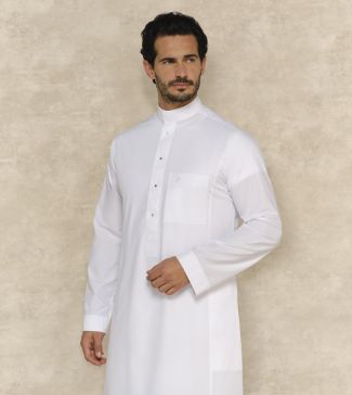 Premium Formal White Thobe