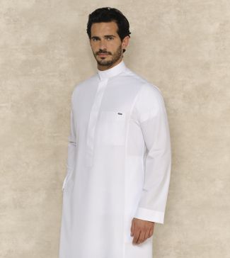 Premium Formal White Thobe