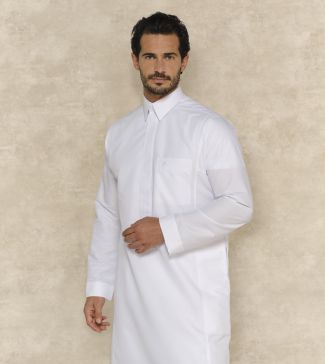 Premium Formal White Thobe