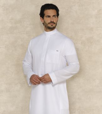 Premium Formal White Thobe